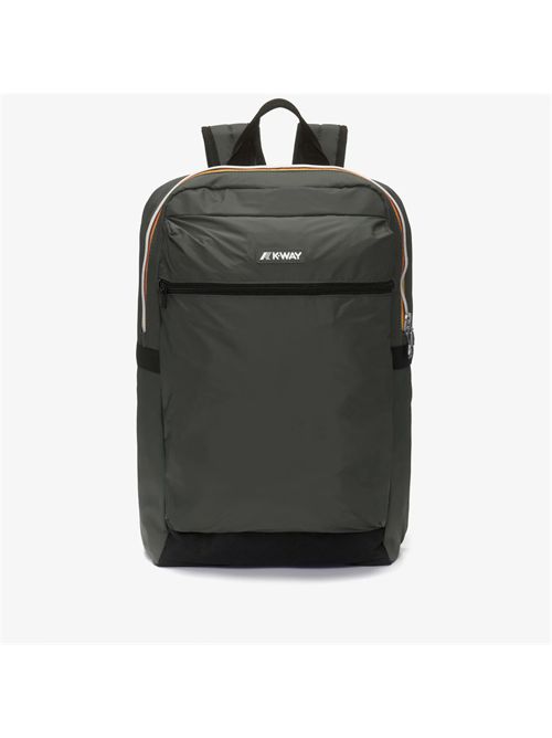 Zaino uomo in tessuto nylon colore verde